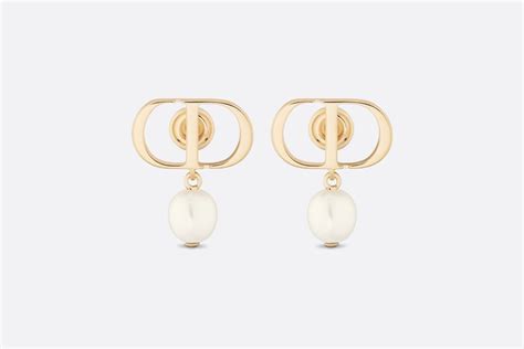 dior petit earrings|petit cd earrings.